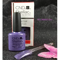 CND SHELLAC ALLURING AMETHYST 91263 GEL COLOR COAT STARSTRUCK COLLECTION 7.3 ML ( .25 FL OZ )