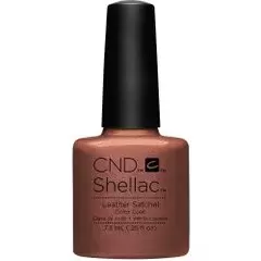 CND SHELLAC LEATHER SATCHEL GEL COLOR COAT 7.3 ML / 0.25 FL. OZ