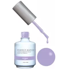 LECHAT PERFECT MATCH GEL POLISH & NAIL LACQUER - CASTAWAY .5OZ -15ML - PMS154