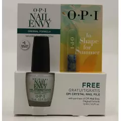 OPI NAIL ENVY ORIGINAL FORMULA - WITH CRYSTAL NAIL FILE SRG18