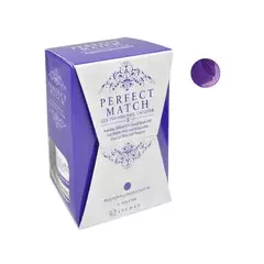 LECHAT PERFECT MATCH GEL POLISH & NAIL LACQUER- QUEENS CORONATION- .5OZ 15ML