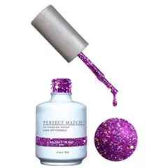 LECHAT PERFECT MATCH GEL POLISH & NAIL LACQUER- 40 DAYS IN RIO - .5OZ 15ML