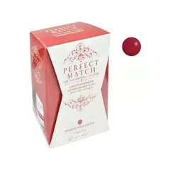 LECHAT PERFECT MATCH GEL POLISH & NAIL LACQUER SEALED WITH A KISS 2-.5OZ -15ML