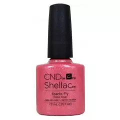 CND SHELLAC UV COLOR COAT - GEL NAIL POLISH SPARKS FLY 91177