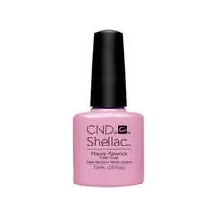 CND SHELLAC MAUVE MAVERICK UV COLOR COAT - GEL NAIL POLISH
