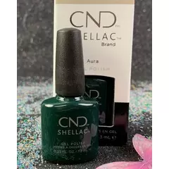CND SHELLAC AURA COLOR COAT GEL NAIL POLISH 7.3ML-0.25OZ