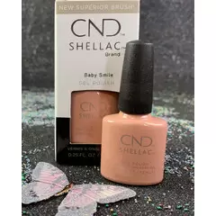 CND SHELLAC BABY SMILE GEL POLISH 7.3 ML - 0.25 FL OZ - FALL 2019 TREASURED MOMENTS COLLECTION
