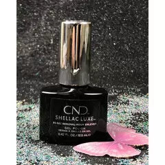CND SHELLAC BLACK POOL #105 LUXE GEL POLISH 92306