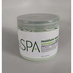 BCL SPA ORGANIC MOISTURE MASK LEMONGRASS + GREEN TEA 16 FL.OZ 473 G