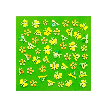 RUBBER 3D STICKERS SKU3DR436