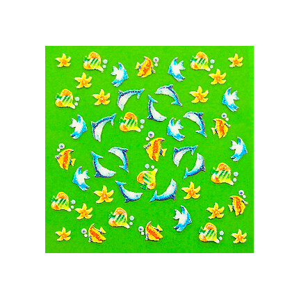 RUBBER 3D STICKERS SKU3DR442