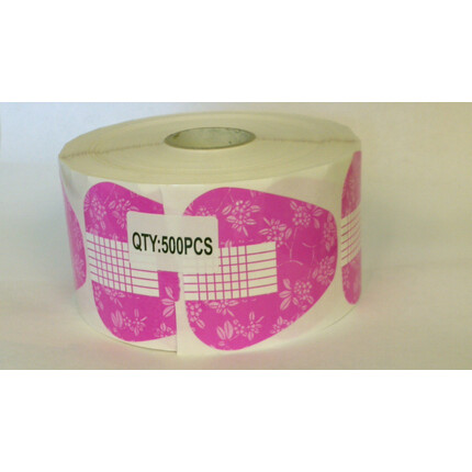 PINK DOUBLE THICK FORM ROLL OF 500