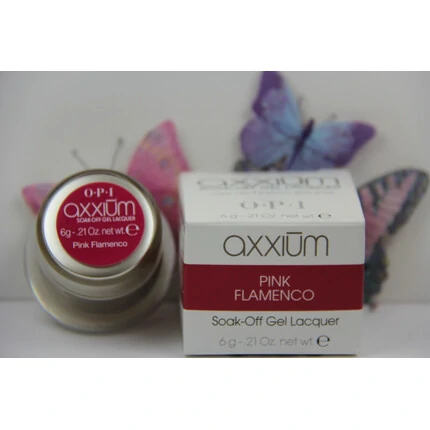 AXXIUM OPI SOAK-OFF GEL LACQUER PINK FLAMENCO 6G/0.21OZ