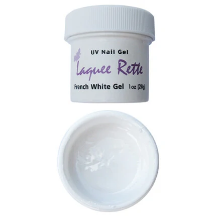 LAQUEE RETTE - UV NAIL GEL - FRENCH WHITE 1OZ (28G)