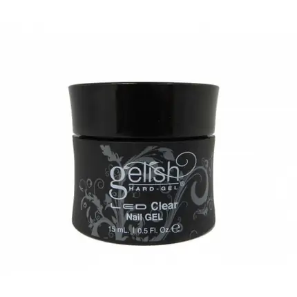 GELISH HARD GEL - LED CLEAR NAIL GEL - 15ML- 0.5 OZ