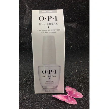 OPI TOP COAT GEL BREAK 3 TREATMENT SYSTEM 15 ML / 0.5 OZ