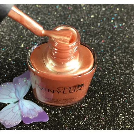 CND VINYLUX SIENNA SCRIBBLE #213 WEEKLY POLISH