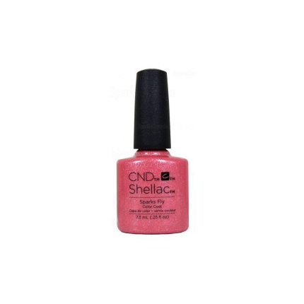 CND SHELLAC UV COLOR COAT - GEL NAIL POLISH SPARKS FLY 91177