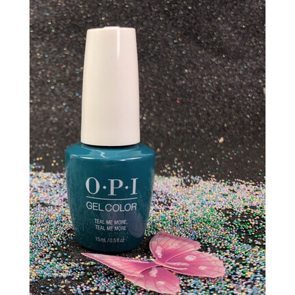 OPI TEAL ME MORE, TEAL ME MORE GCG45 GEL COLOR GREASE SUMMER 2018 COLLECTION