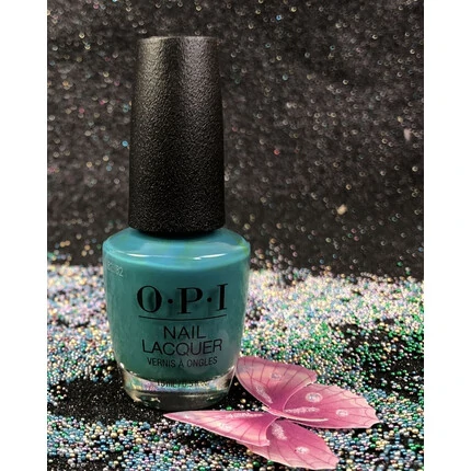 OPI TEAL ME MORE, TEAL ME MORE NLG45 NAIL LACQUER GREASE SUMMER 2018 COLLECTION