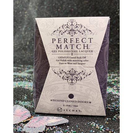 LECHAT BEHIND CLOSED DOORS PMS246 PERFECT MATCH GEL POLISH & NAIL LACQUER