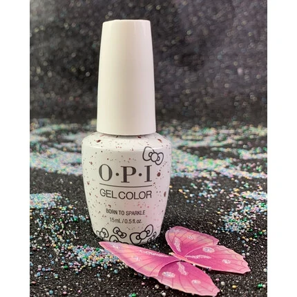 OPI BORN TO SPARKLE WAY GELCOLOR HPL13 HELLO KITTY 2019 HOLIDAY COLLECTION