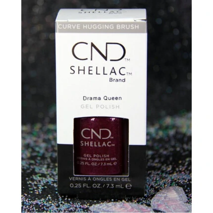 CND SHELLAC - DRAMA QUEEN UV GEL NAIL POLISH