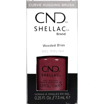 CND SHELLAC - WOODED BLISS UV GEL NAIL POLISH