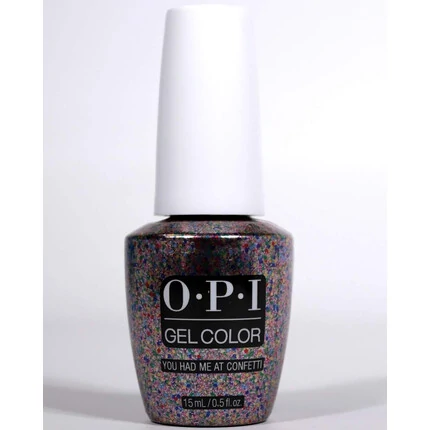 OPI GELCOLOR YOU HAD ME AT CONFETTI HPN15 CELEBRATION COLLECTION