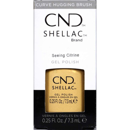 CND SHELLAC SEEING CITRINE - GEL POLISH