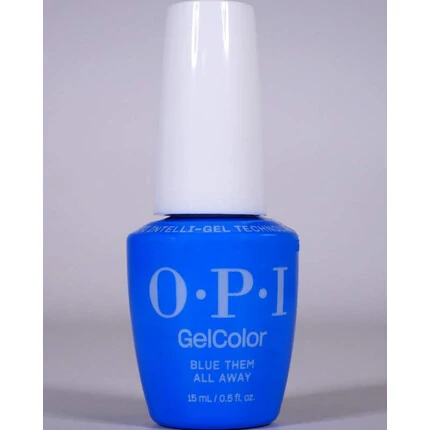 OPI GELCOLOR INTELLI-GEL BLUE THEM ALL AWAY #GCS058