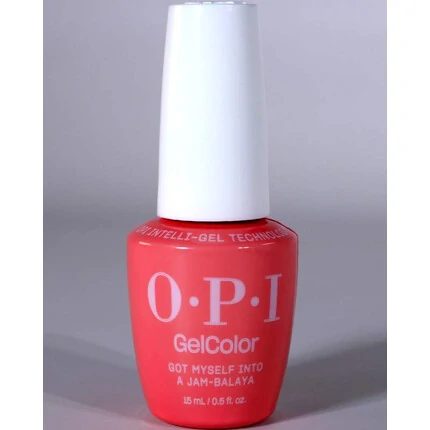 OPI GELCOLOR INTELLI-GEL GOT MYSELF INTO A JAM-BALAYA #GCN57