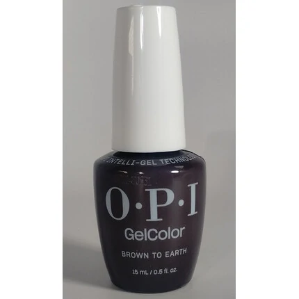 OPI GELCOLOR INTELLI-GEL BROWN TO EARTH #GCF004