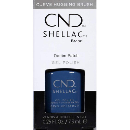 CND SHELLAC DENIM PATCH GEL NAIL POLISH