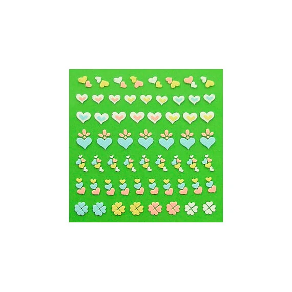 RUBBER 3D STICKERS SKU3DR404