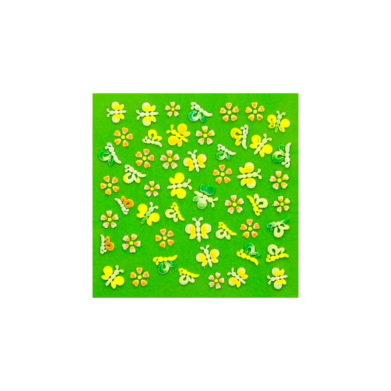 RUBBER 3D STICKERS SKU3DR436