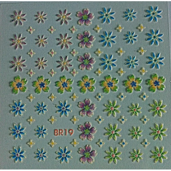 3D NAIL STICKERS SKU3DOSW54