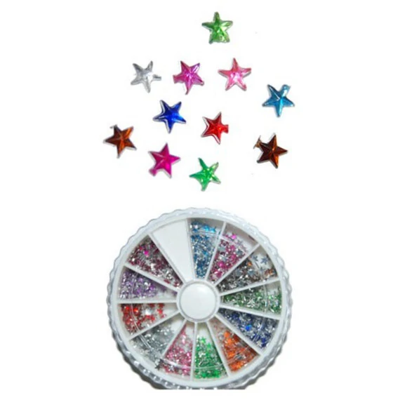 ACRYLIC STAR STONES - 12 COLORS