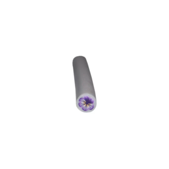 FIMO ART STICK - PURPLE LEAF FLOWER