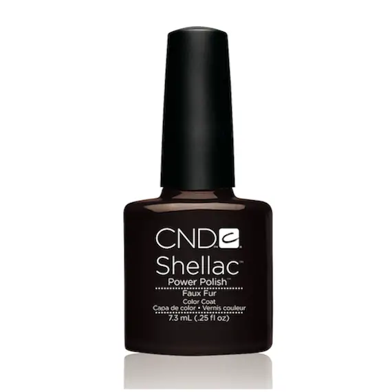 CND SHELLAC UV COLOR COAT - GEL NAIL POLISH - FAUX FUR COLOR