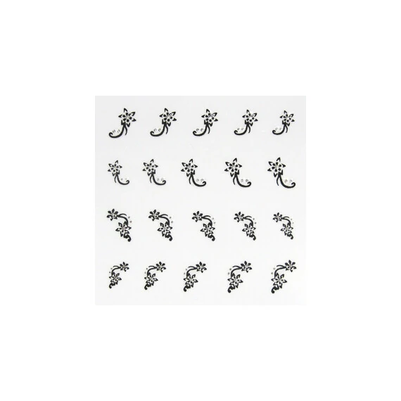 3D JEWELRY NAIL STICKERS SKU3DJ757