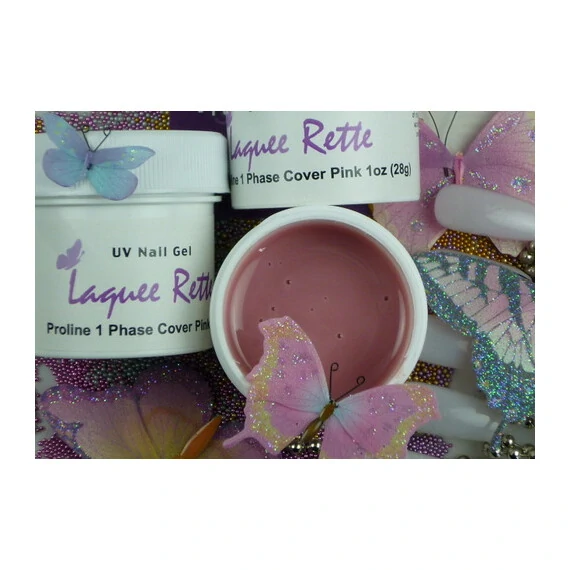 LAQUEE RETTE - PROLINE 1 PHASE UV GEL COVER PINK 1OZ (28G)