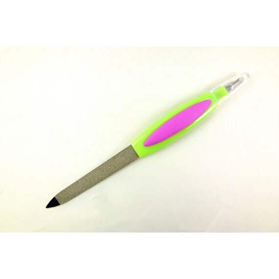 STEEL FILE WITH CUTICLE TRIMMER