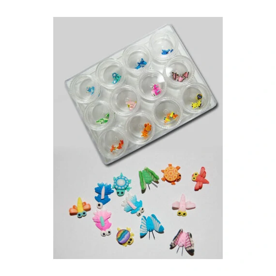 3D CERAMIC ANIMALS - 12 KINDS