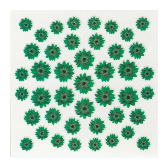 DRIED FLOWERS 3D NAIL STICKERS SKU3DDF14