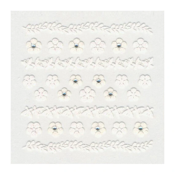 3D LACE NAIL STICKERS 3DGP06