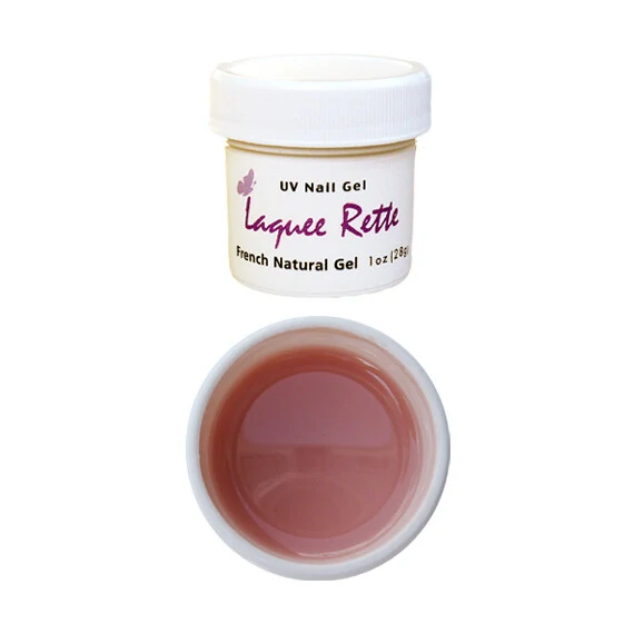 LAQUEE RETTE - UV NAIL GEL - FRENCH NATURAL 1OZ (28G)