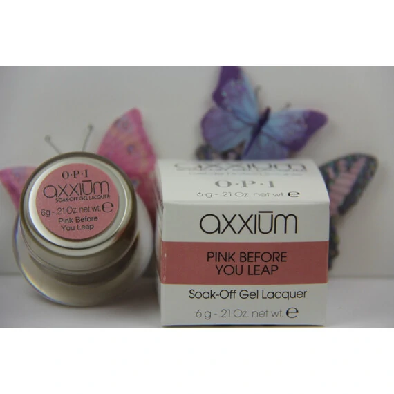 AXXIUM OPI SOAK-OFF GEL LACQUER PINK BEFORE YOU LEAP 6G - 0.21OZ