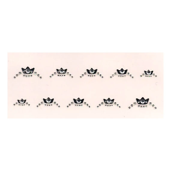 3D JEWELRY NAIL STICKERS SKU3DFJ09 FRENCH STONES