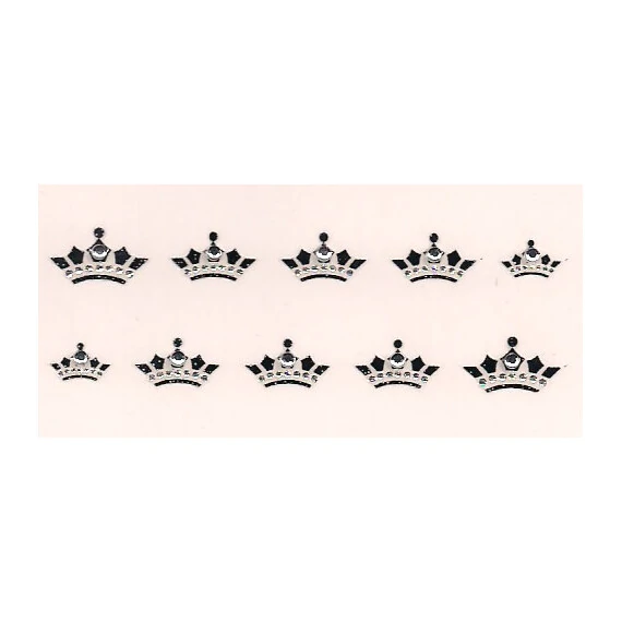 3D JEWELRY NAIL STICKERS SKU3DFJ12FRENCH STONES